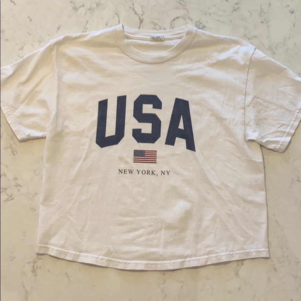 Brandy Melville (John Galt) USA Cropped T-Shirt